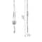 Flora Bunda 39" Tri-Beaded Macramé Plant Hanger